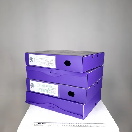 Purple box files