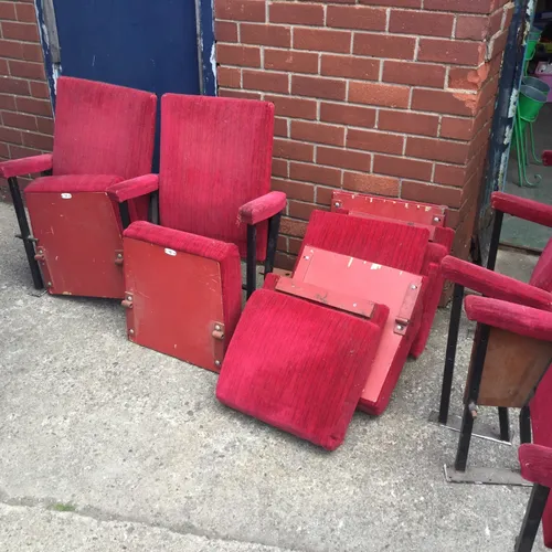 Period Red Cinema Seating