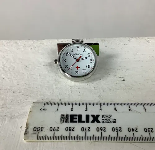 Wonolo Silver Chain Link Nurse Watch