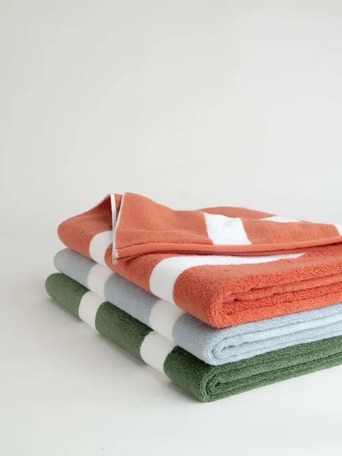 Various Bath Towels and Beach Towels