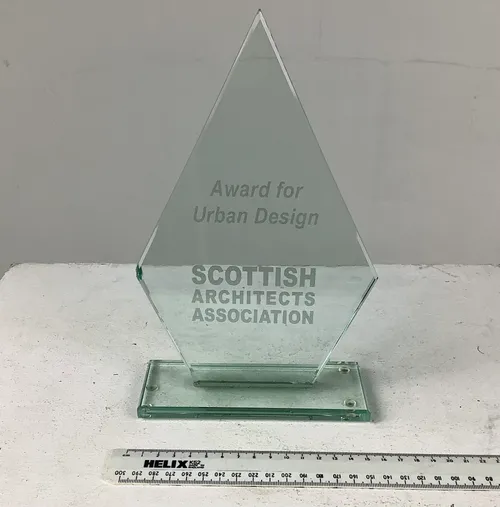Glass Award Trophy