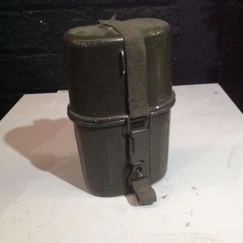 German Military Aluminium Army Canteen Water Bottle / Cup Period