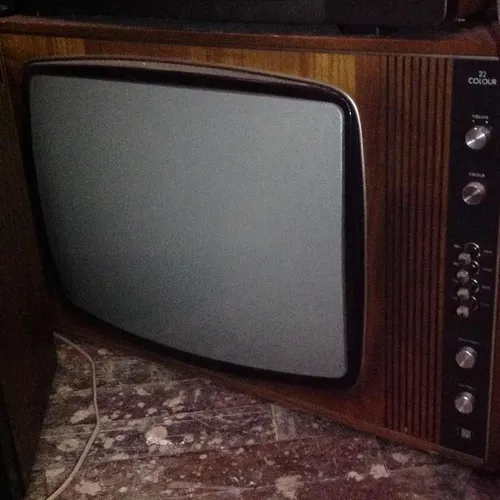 1970s wood panelled Coop 22 Colour television