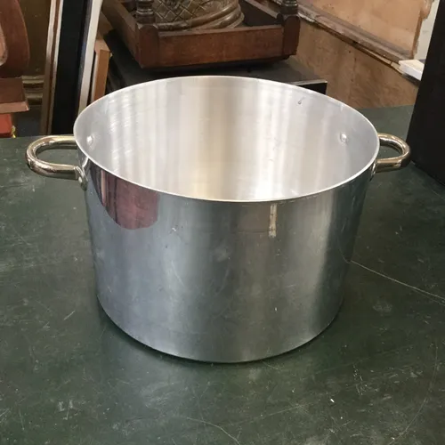 Large Silver Handled Pan