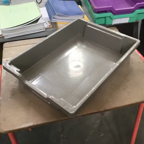 Grey Plastic Tray