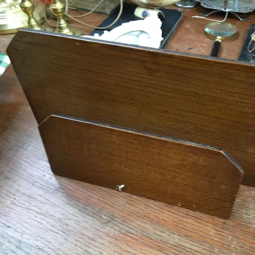 Period wooden letter rack 1