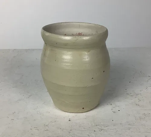 Small Cream Ceramic Pot / Vase (3 Available)