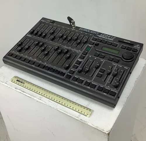 Black Eurolight LC2412 Stage Lighting Console