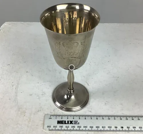 Silver 1977 Queens Jubilee Chalice