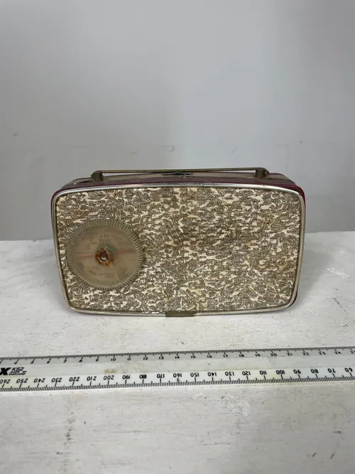 Small Red Period Radio