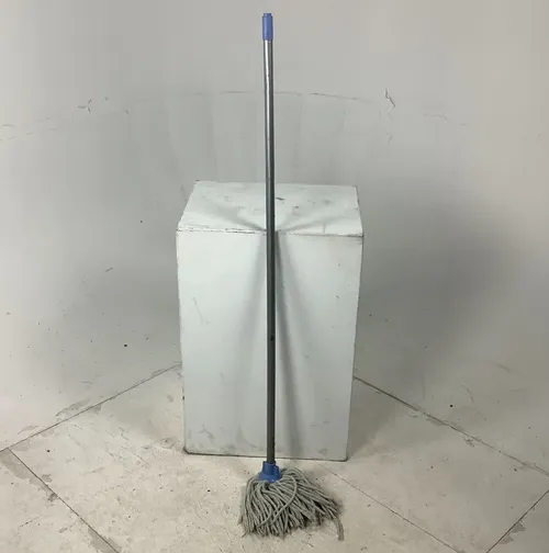 Silver and Blue Mop