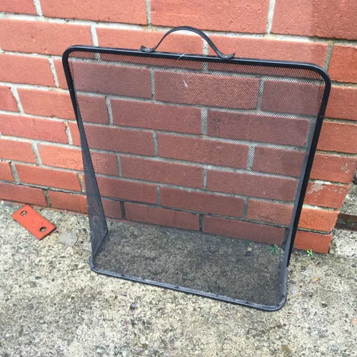 Black Mesh Fire Guard