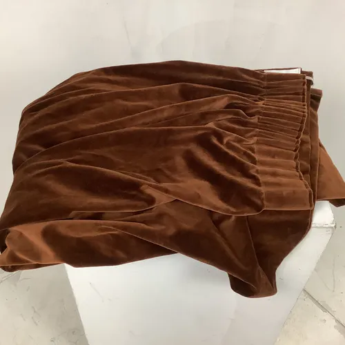 Brown Velvet Curtain