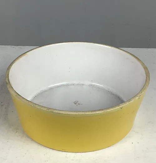 Yellow Ceramic Bowl Dish