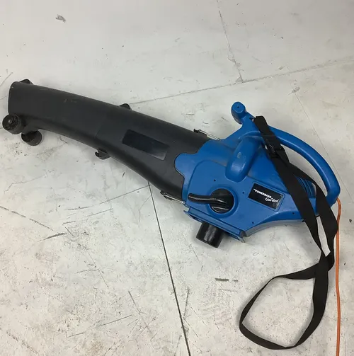 Black and Blue Powerbase Garden Leaf Blower