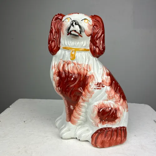 Brown and White Wally Dog Ornament
