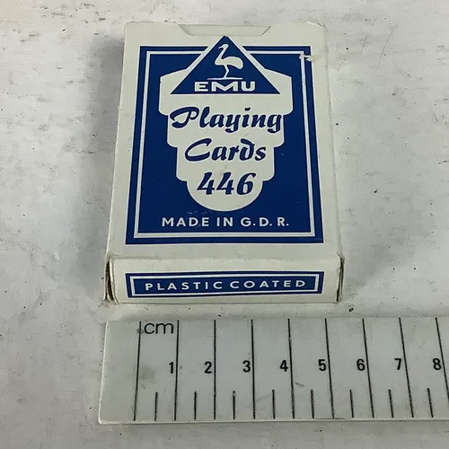 Blue and White Deck of Playing Cards