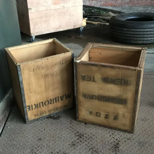 Wooden Tea Chest