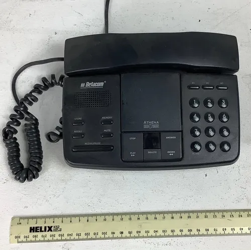 Black Betacom Telephone