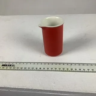 Red Ceramic Milk Pot/Jug