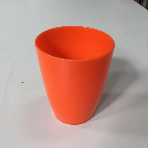 Orange Plastic Cup