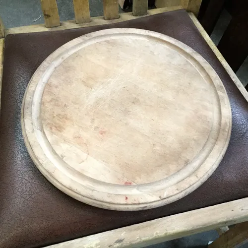 Round Wood Chopping Board