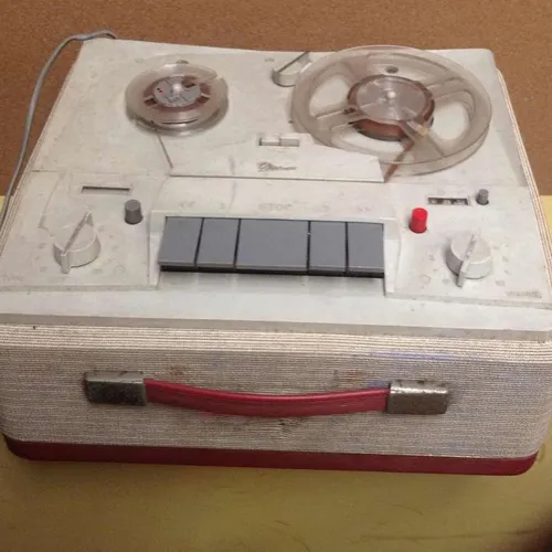 Period G Marconi Marconiphone reel to reel recorder