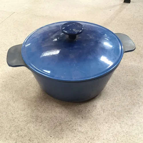 Blue Lidded Casserole Dishes