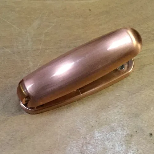 Copper coloured stapler