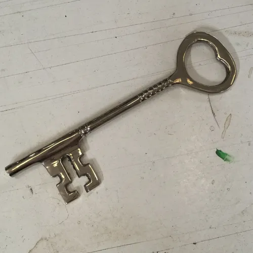 Large Silver Key 1