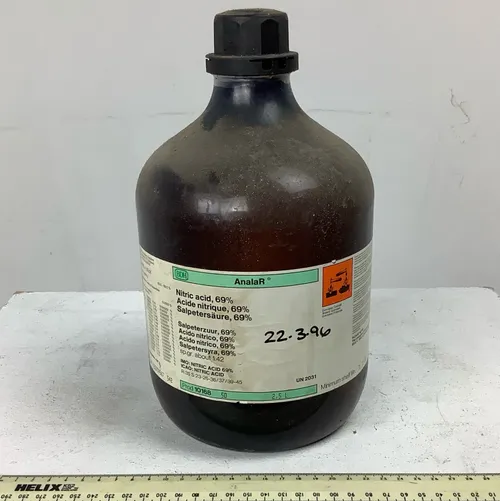 Large Glass AnalaR Bottle - Forensics