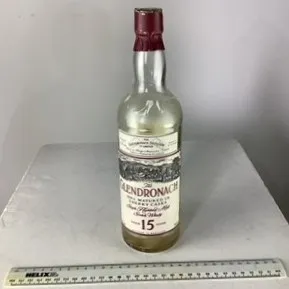 15 Year Old Glendronach Whiskey Bottle