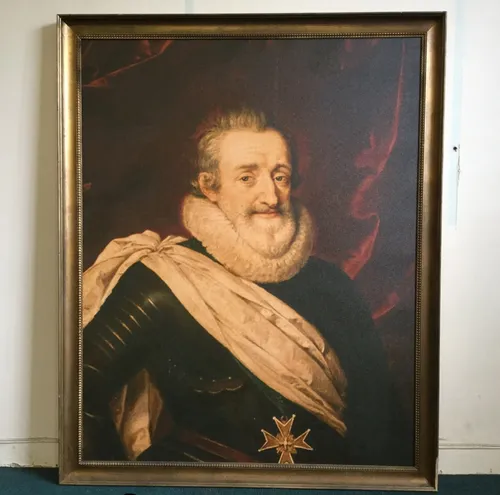 Portrait of henry IV King of France by Frans Pourbus the Younger Painting
