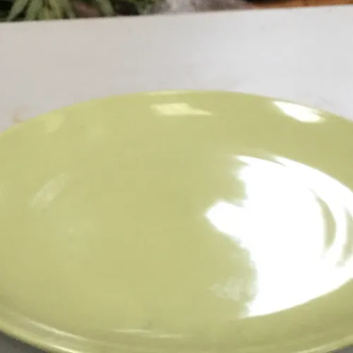 Green Dinner Plate