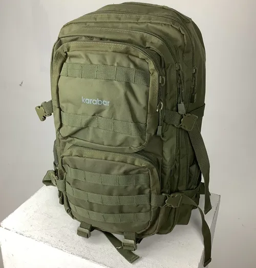 Khaki Green Karabar Backpack