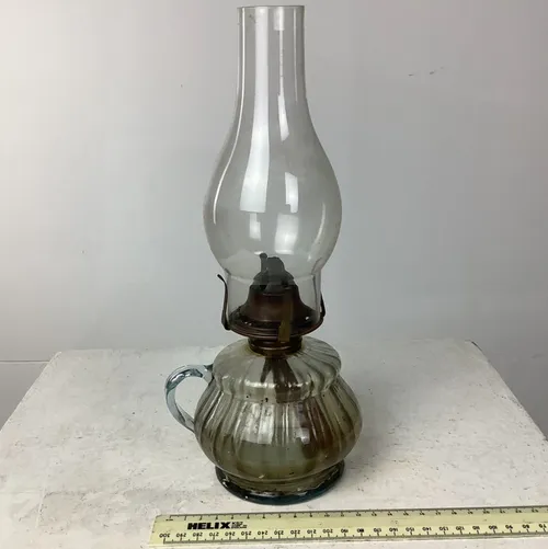 Clear Glass Paraffin Lamp
