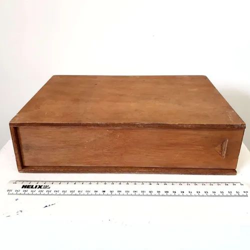 Wooden box file