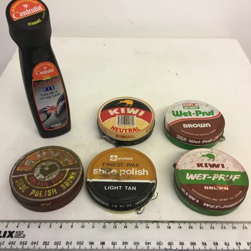 Various Shoe Polishes 