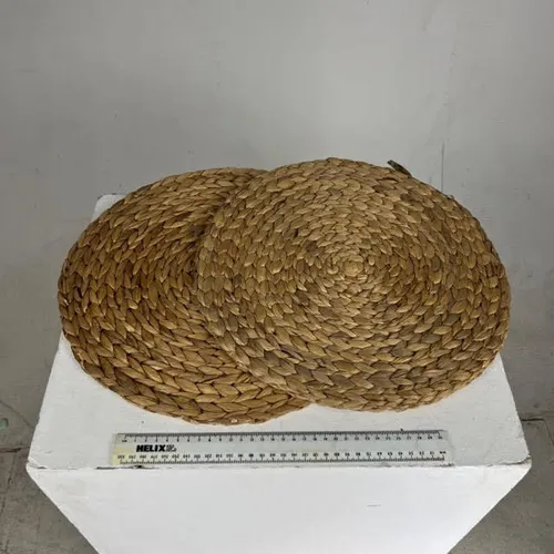 Round Water Hyacinth Woven Placemat