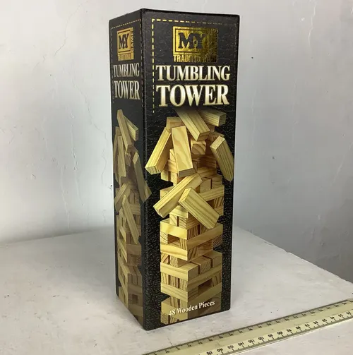 My Traditional Tumbling Tower Jenga Game