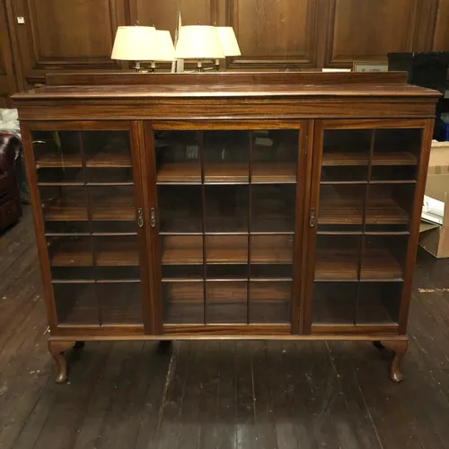 Three Door Glass Front Bookcase/Display Case