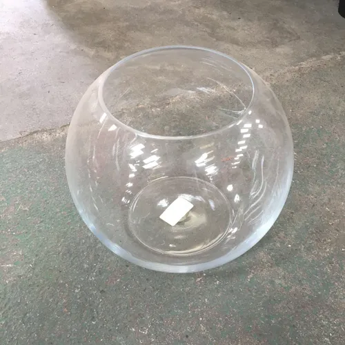 Glass Fishbowl Vase
