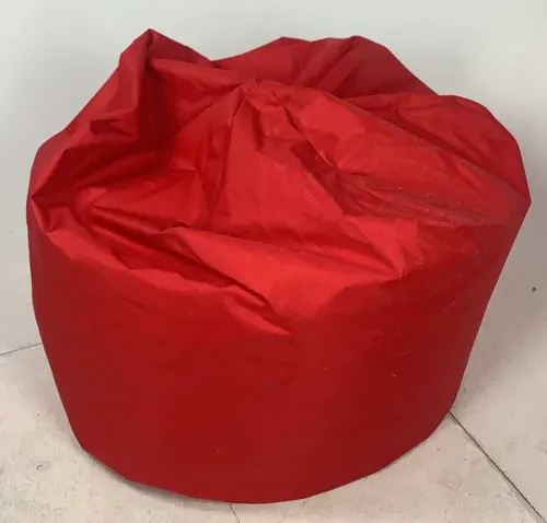 Large Red ‘Bean Bag Bazar’ Bean Bag