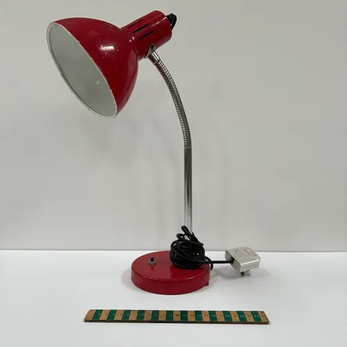 RED ANGLE POISE LAMP * 2