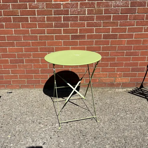 Green Metal Garden Tables