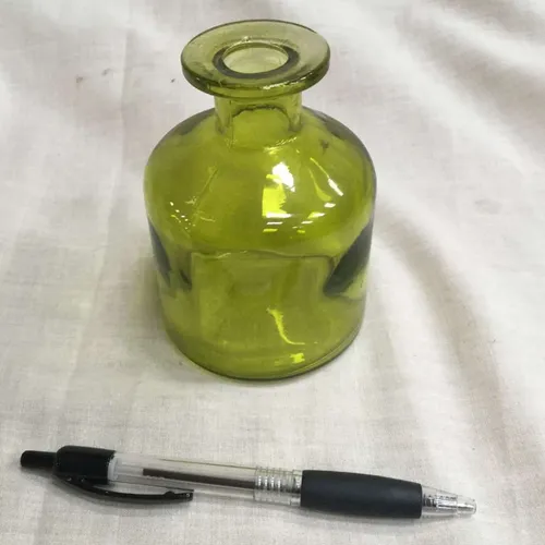 Light green bottle style vase