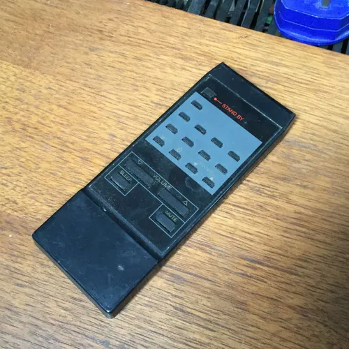 Black Television Remote Control