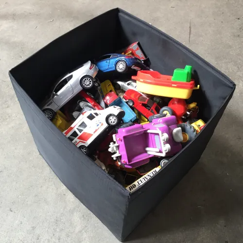 Box of Toy Cars