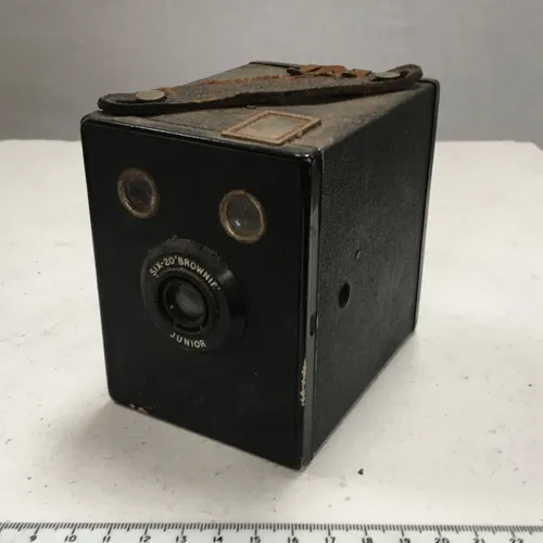 Period Black Six-20 Box Brownie Junior Camera