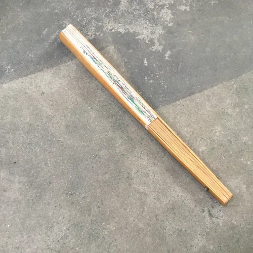 Light oriental folding hand fan 